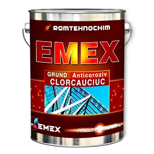 Grund clorcauciuc cu inhibitor coroziune