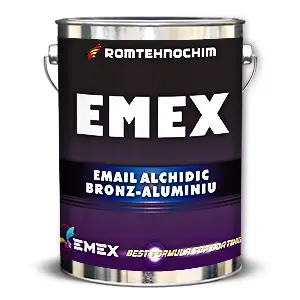 Email argintiu metalizat pentru metal