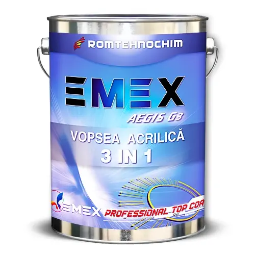 Vopsea pentru metal anticoroziva 3x1