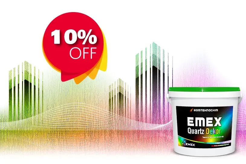 -10% la Tencuiala Decorativă EMEX