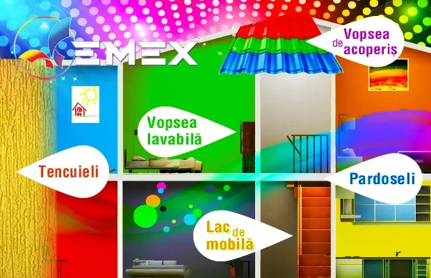 Vopsiri de calitate profesionala - vopsele Emex